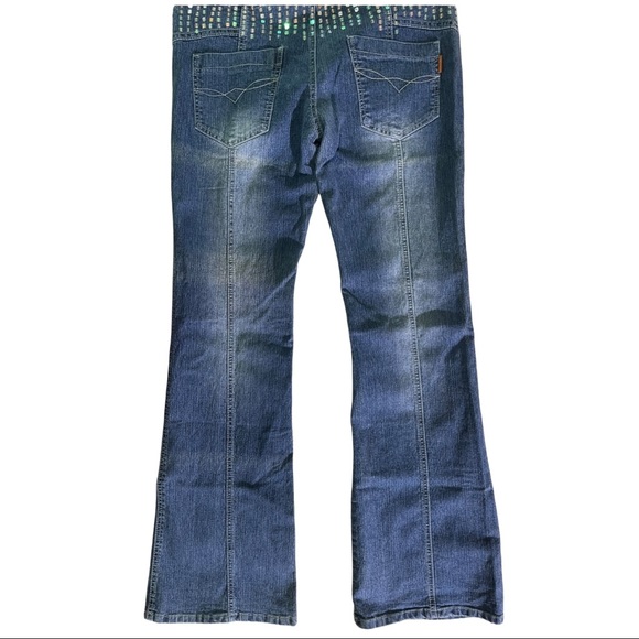 Vintage embellished Jeans 13/14 - Picture 3 of 7